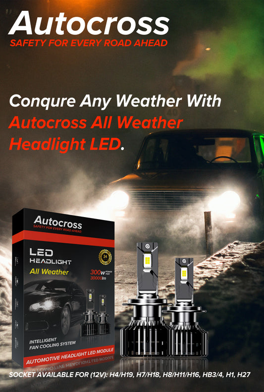 Autocross All Weather 300 Watt Car Led Light Bulb