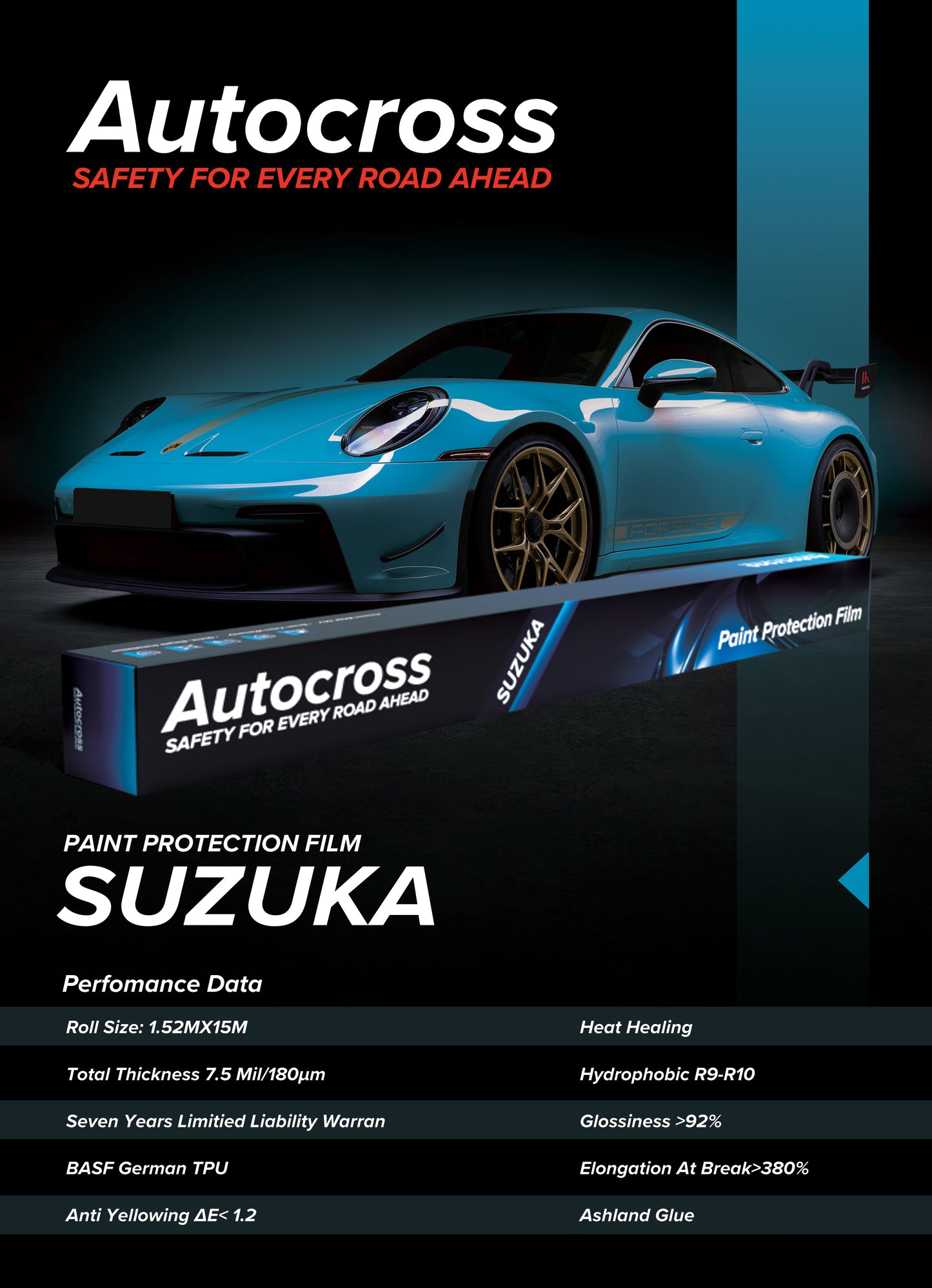 Autocross Suzuka Series Paint Protection Film